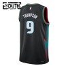 Camiseta Niños Detroit Pistons Ausar Thompson 2025-26 Nike City Edition Negro Swingman